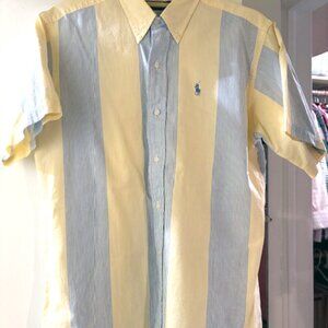 Boys Polo Short-Sleeve seersucker Button Down